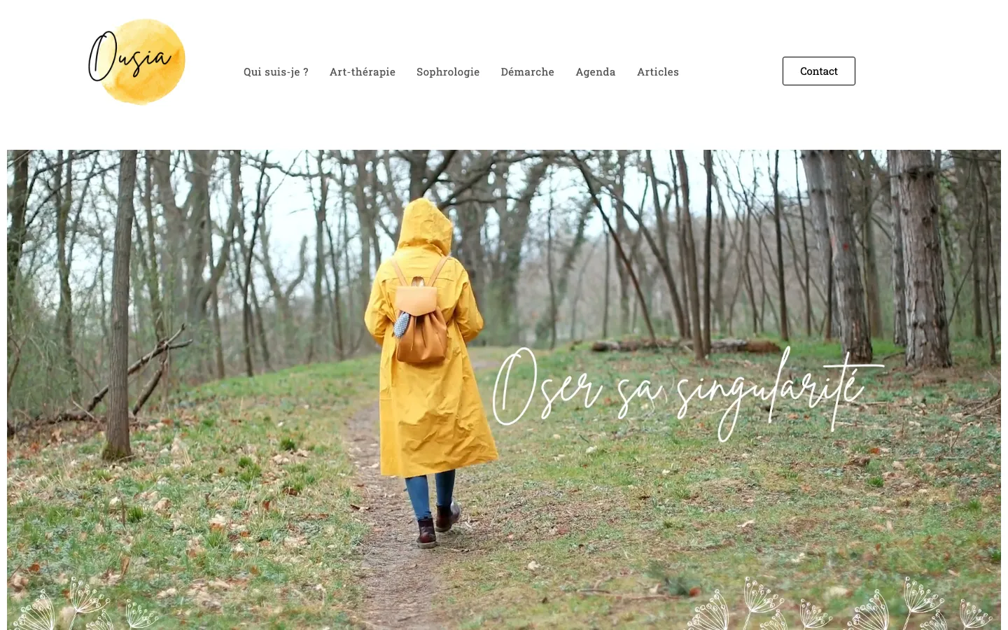 Atelier Ousia, art-th&eacute;rapie et sophrologie